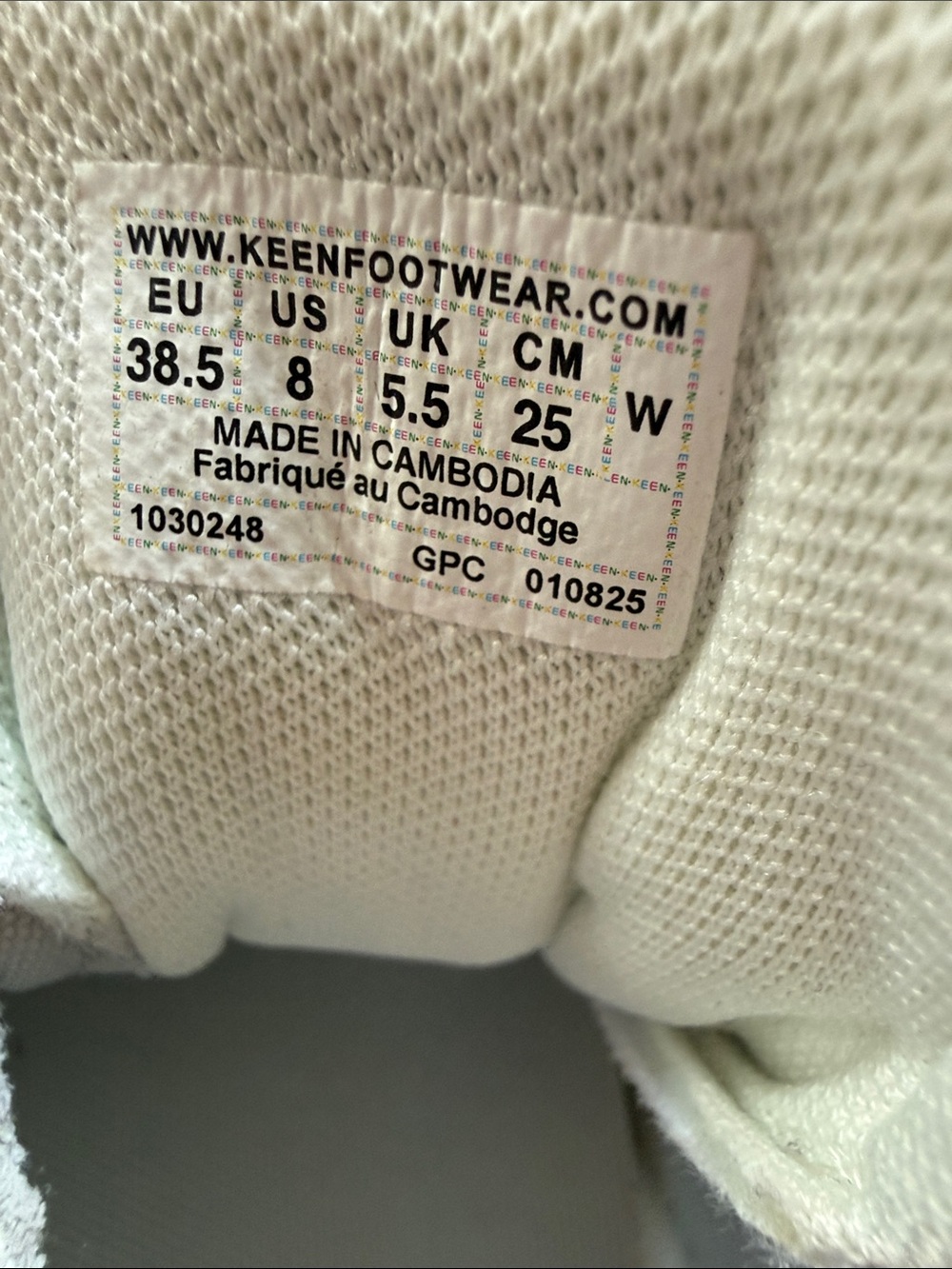 Ladies Keen KS86 Retro Suede Sneakers in Alloy/Toadstool Color NWOT size 8 - Picture 10 of 10